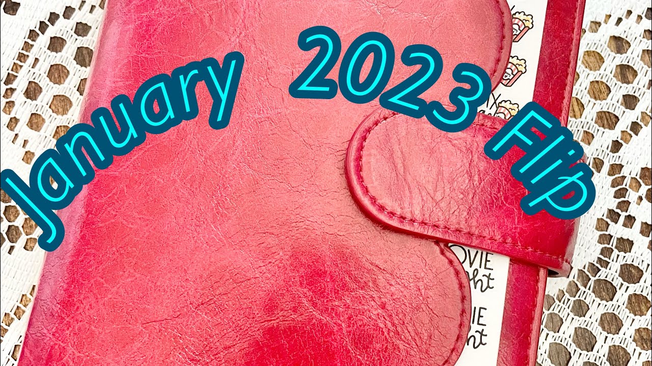 Planner flip-January 2023- B6 Stalogy