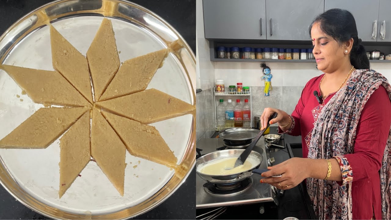Deepavali special | Deepavali sweet  | Badam cake  | Badam Burfi