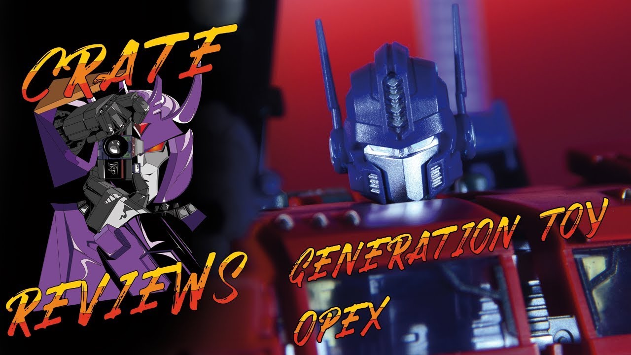 Generation Toy OPEX (3rd Party Masterpiece IDW G1 Optimus Prime)[Crate Reviews 1](Dt./En.)[HD]