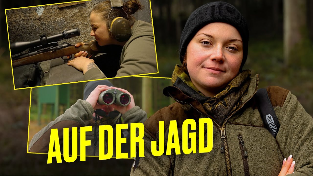 J&auml;gerin f&uuml;r 1 Tag: Wie schl&auml;gt sich Landwirtin Ronja? (mit @JagdMomente) I Hundert Hektar Heimat