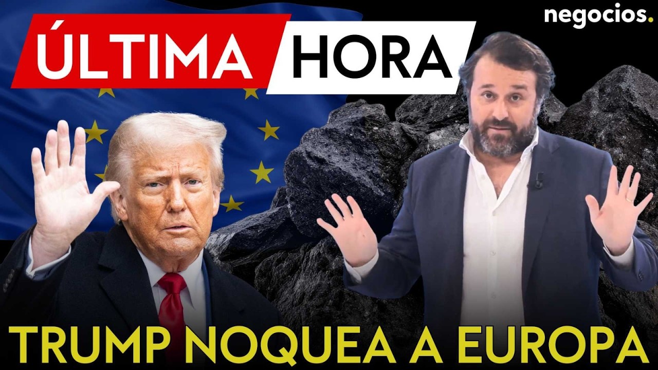 ÚLTIMA HORA | Trump noquea de nuevo a Europa: así quiere volver al carbón frente a la energía verde