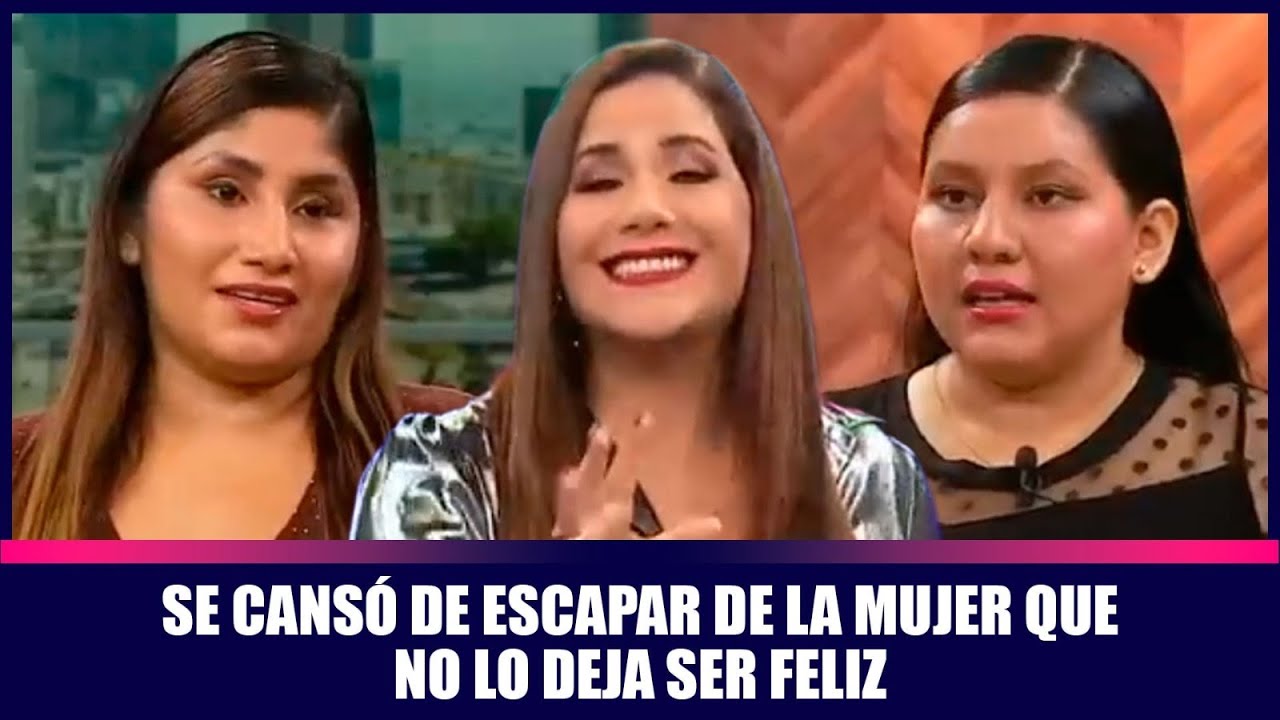 Se cansó de escapar de la mujer que no lo deja ser feliz | Andrea