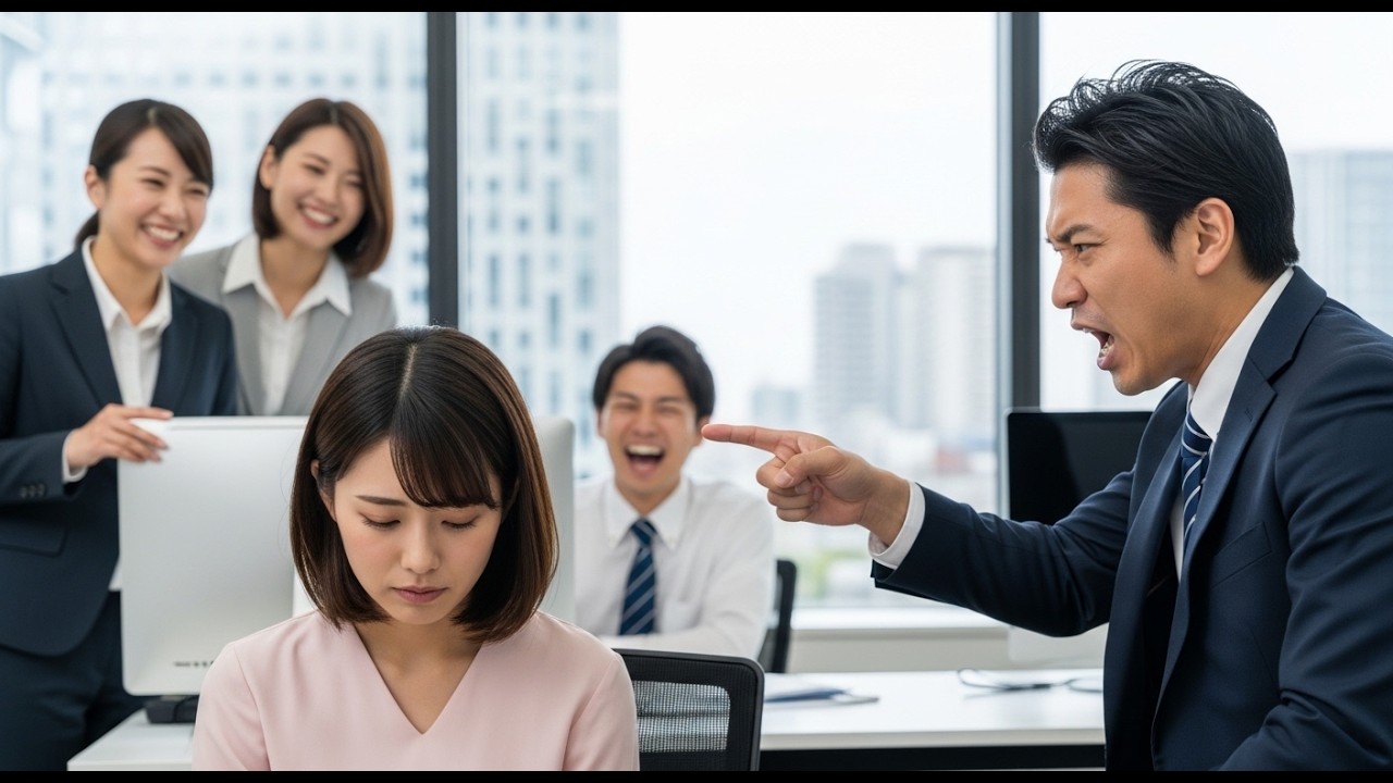 部長に「のろま！クビだ」と追い出された女性。社長の土下座に全員凍りつきました。