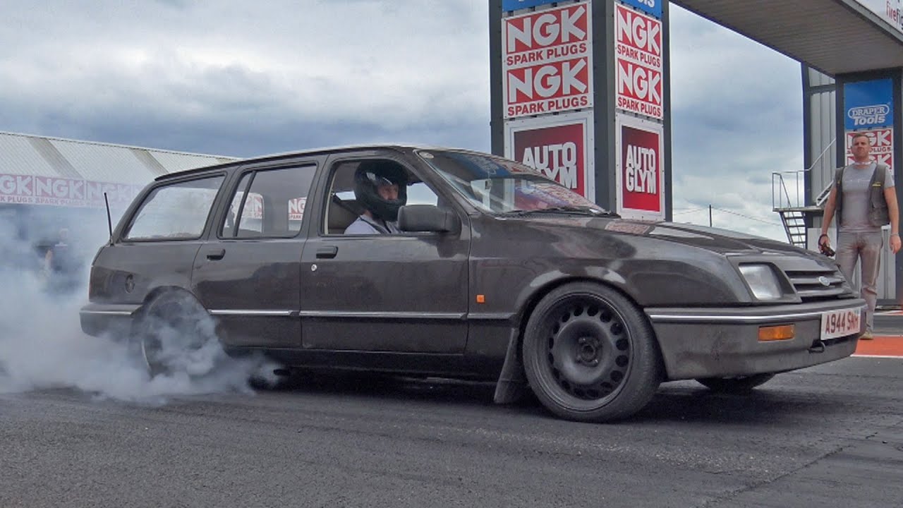 The Ultimate Sleeper? Cosworth YB Sierra Estate runs 11s!