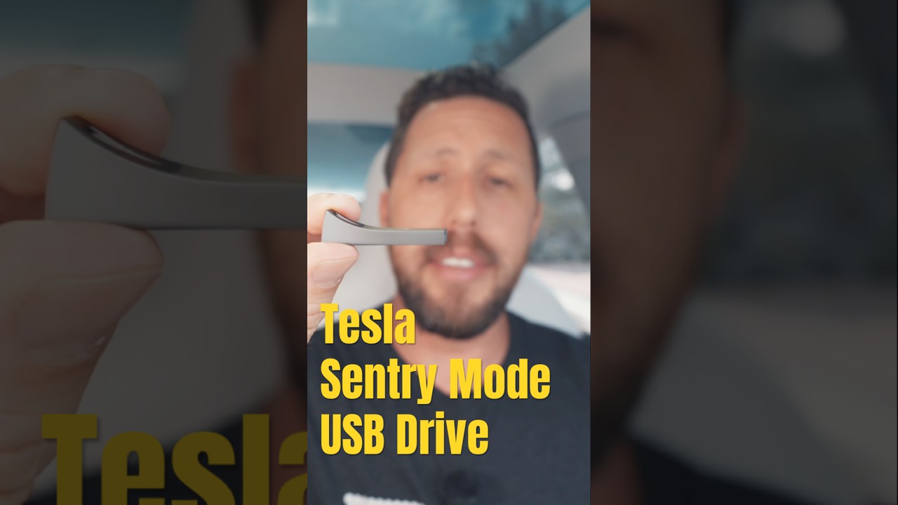 Какой тип USB-накопителя использовать с Tesla Sentry Mode?