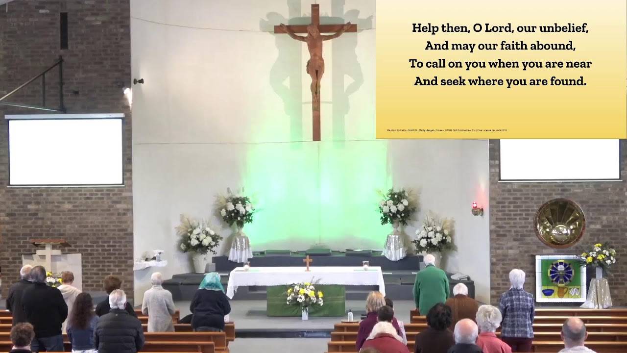 04 September 2022 - 23  Sunday - Year C - 7.30 am Mass