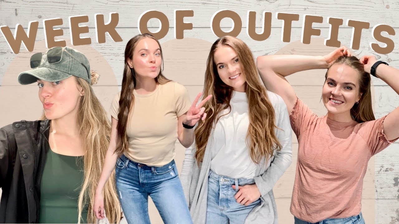 WEEK OF OUTFITS 2022 | Spring to Summer Transition Fashion, Teacher-Approved | KTVision