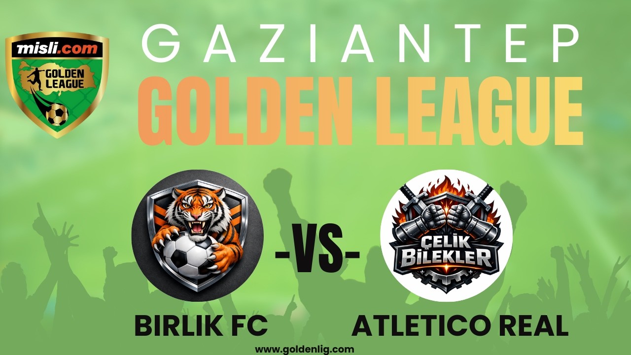 Kaplanspor - Çelik Bilekler Golden League Gaziantep Ertleme maçı
