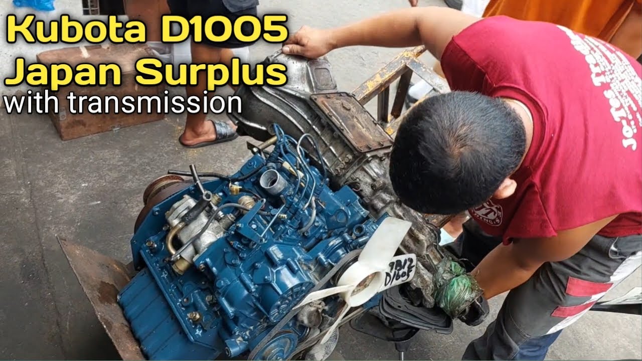 KUBOTA D1005 Japan Surplus with Transmission | murang bentahan ng japan surplus engine