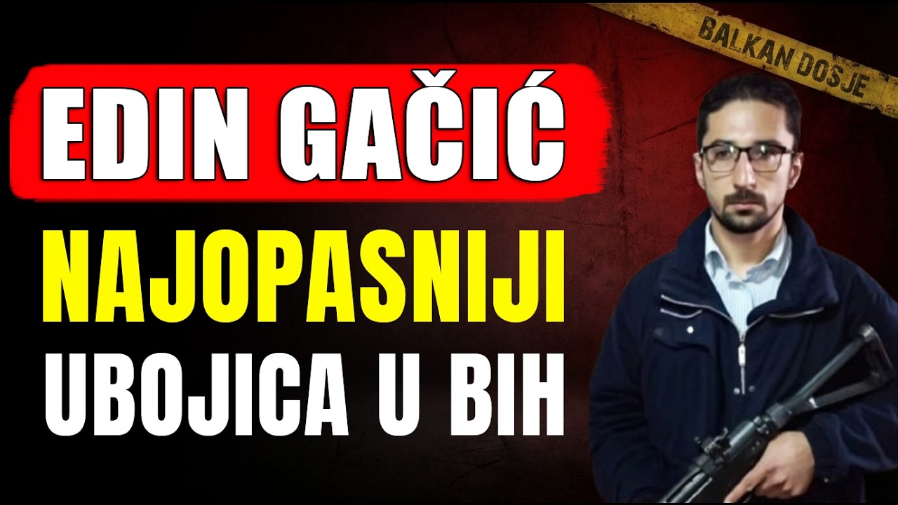 EDIN GAČIĆ - Čovjek Koji Je 8 Dana Držao BiH u Strahu | Crni Dosije