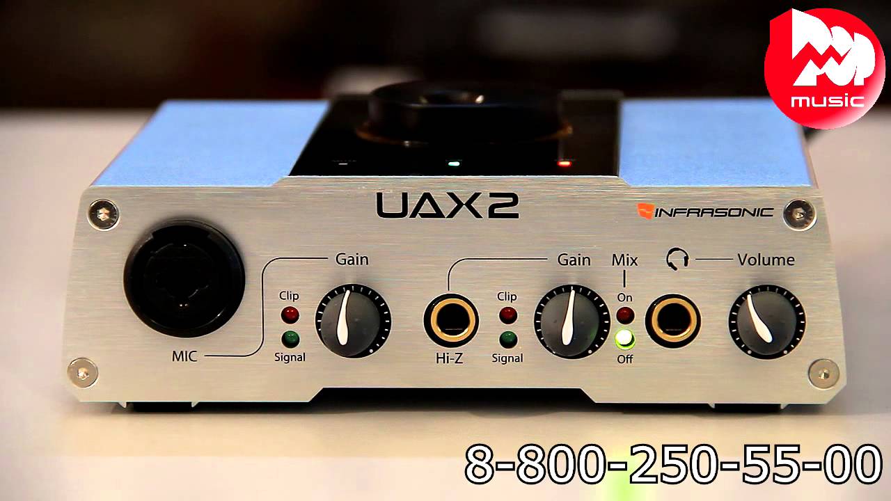 Звуковая карта INFRASONIC UAX2