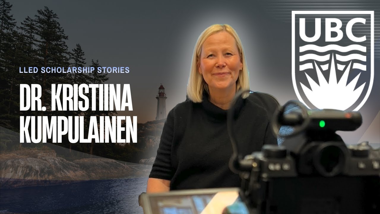 LLED Scholarship Stories 2025: Dr  Kristiina Kumpulainen