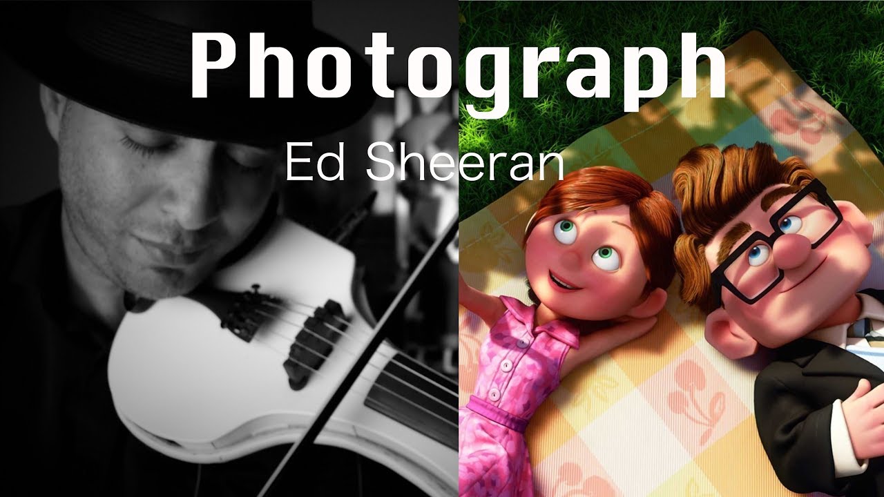 Photograph - Ed Sheeran - Violin Cover by Frank Lima