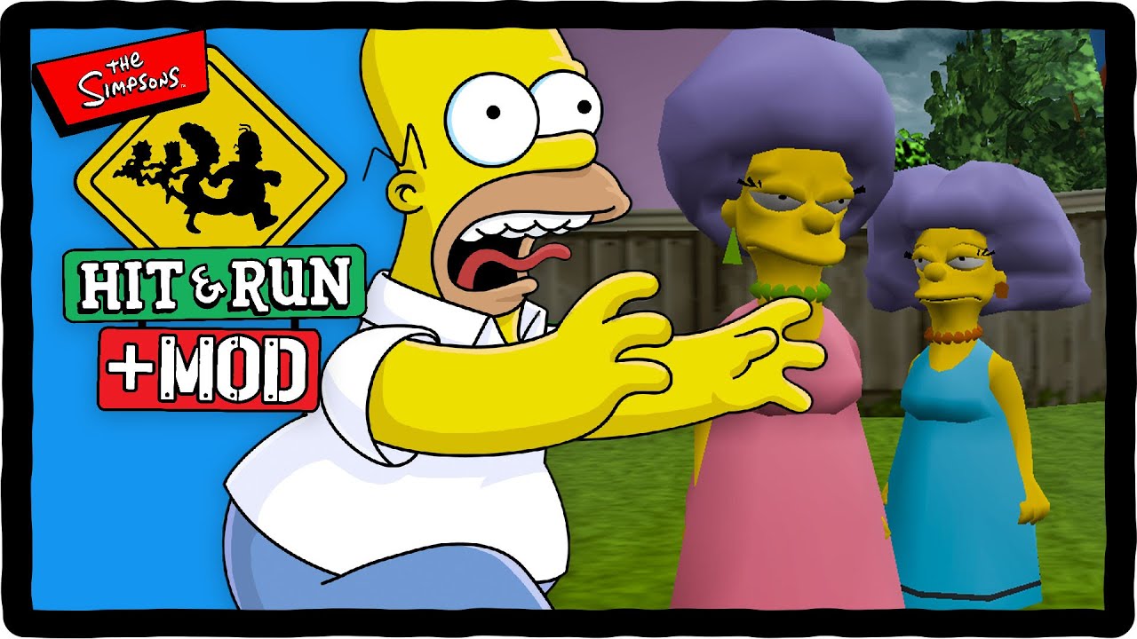 Smokin' Bouviers - The Simpsons: Hit & Run + MOD!