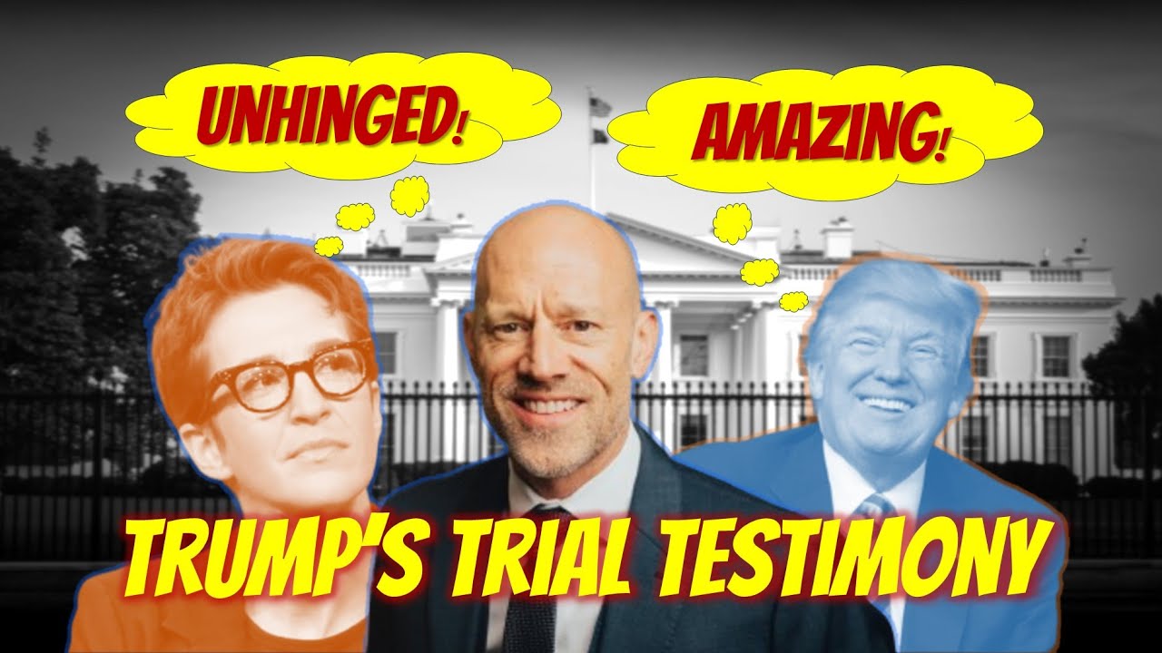 Donald's TRIAL TESTIMONY was ... What?!?!?