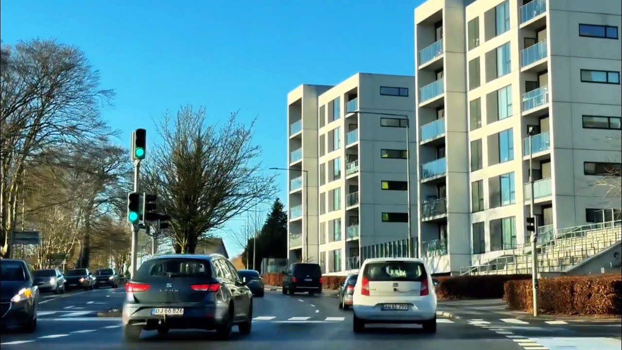Street’s of Kolding city in the winter 🥶 #denmark🇩🇰 🫶