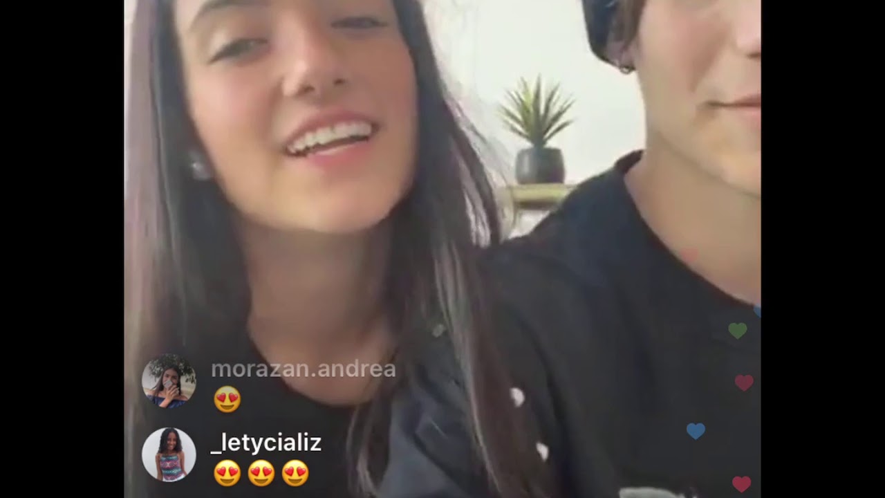 Chase Hudson and Charli D'Amelio talking about the hate | Lilhuddy IG Live 25.01 Part 3