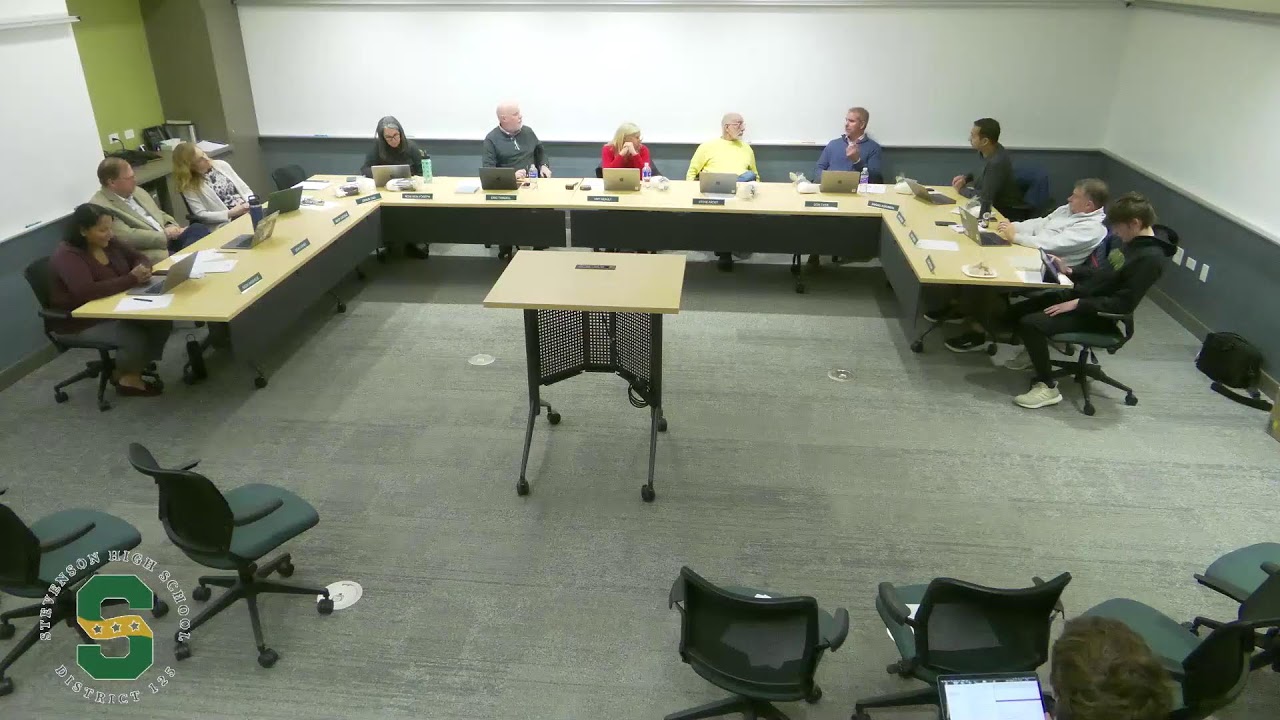 Adlai E. Stevenson High School, Board of Education meeting, February 9, 2025