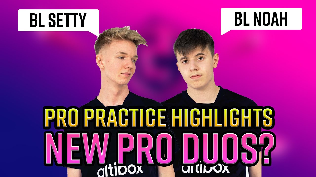 Noahreyli and Setty Dominate - New EU PRO DUOS - EU Pro Scrims Highlights #1