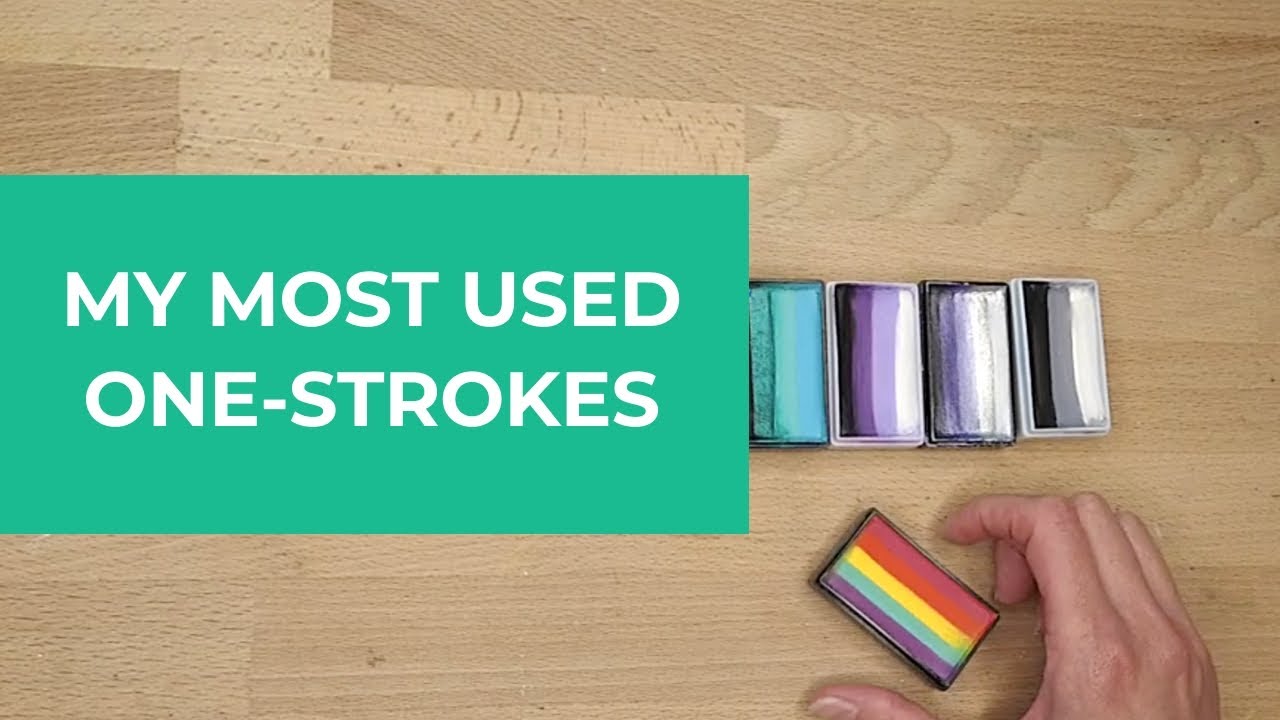 Top 7 Most Used One-Stroke / Split Cakes for Face Painting