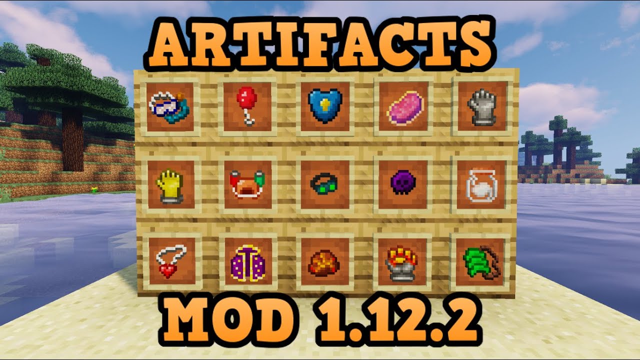 ARTIFACTS MOD (1.12.2)! ARTEFACTOS DE TERRARIA! Minecraft review de mod 2020
