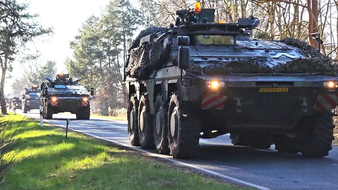 Bastion Lion 2025- Milit&auml;r Kolonnen rollen nach Mahlwinkel