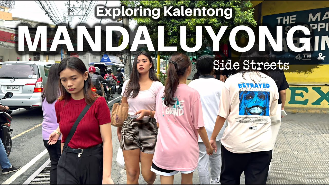 Wandering Around Mandaluyong City Metro Manila Philippines [4K HDR]