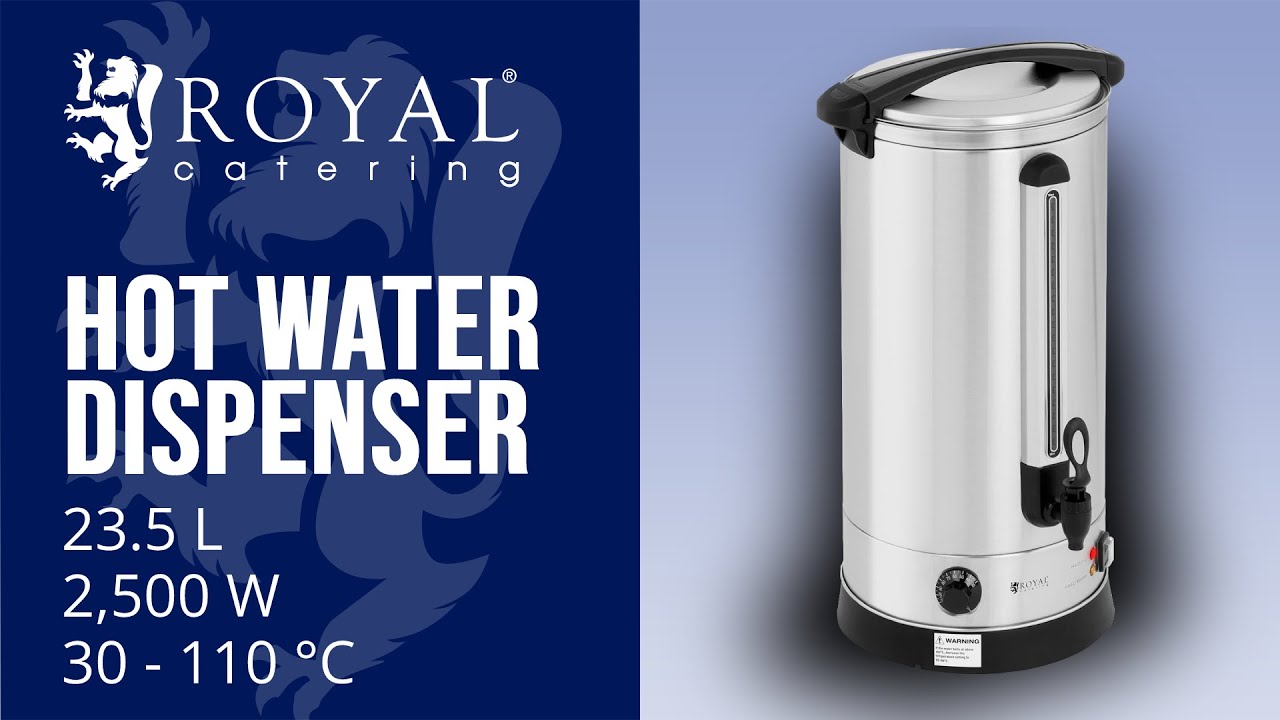 Hot Water Dispenser Royal Catering RC-WBDW23 | Product Presentation