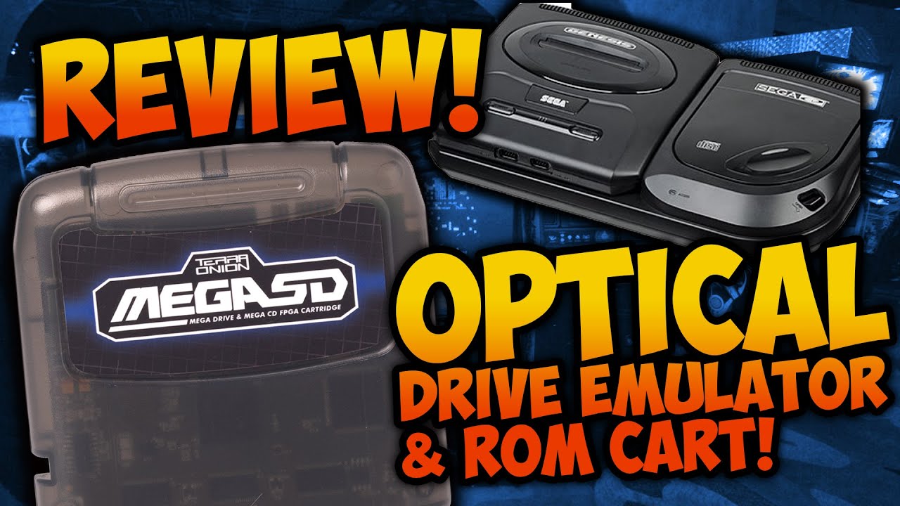 Mega SD Review - A Sega CD Optical Drive Emulator & ROM Cart!!!