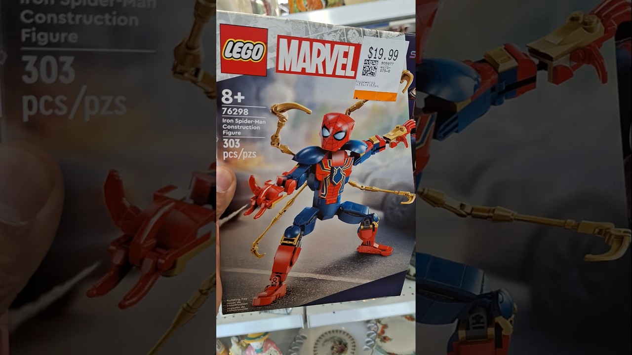 LEGO Marvel 76298 Iron Spider-Man Construction Figure collectible #goldhunter137
