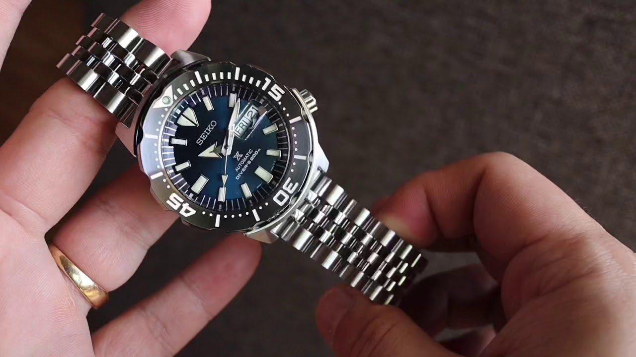 Angus jubilee20mm with seiko monster.#overwrist #strapcode