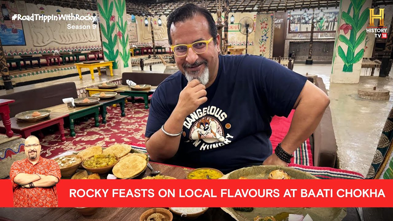 Taste of local cuisine at Baati Chokha, Varanasi | #RoadTrippinwithRocky S9 | D10V02