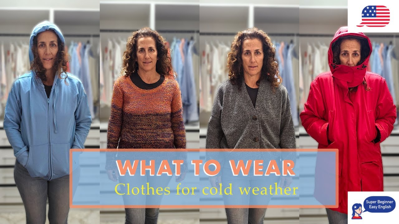 Cold Weather Clothes | Easy English (Ropa para el Frío | Inglés Fácil)