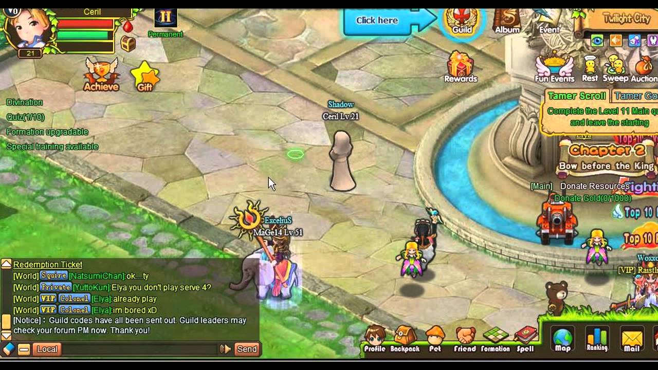 Catgir's MMO review episode 1-Tamer Saga
