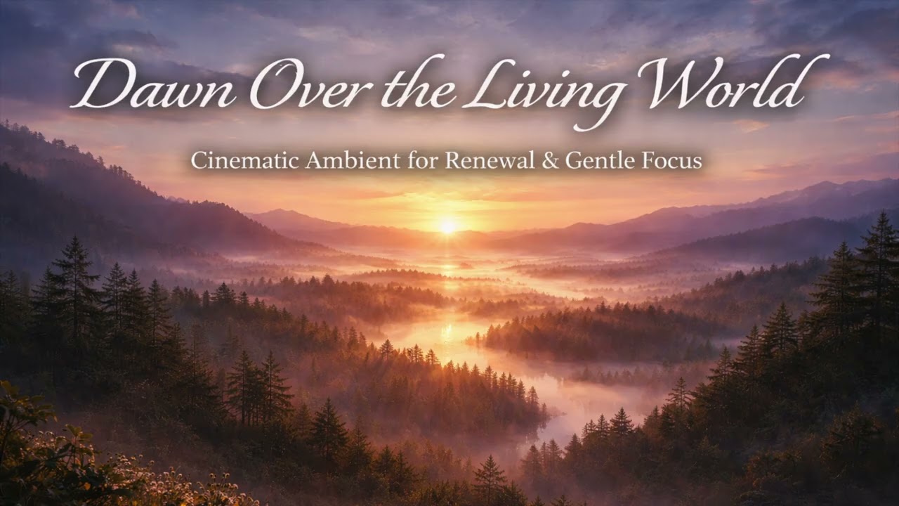 Dawn Over the Living World | Cinematic Ambient for Renewal & Gentle Focus