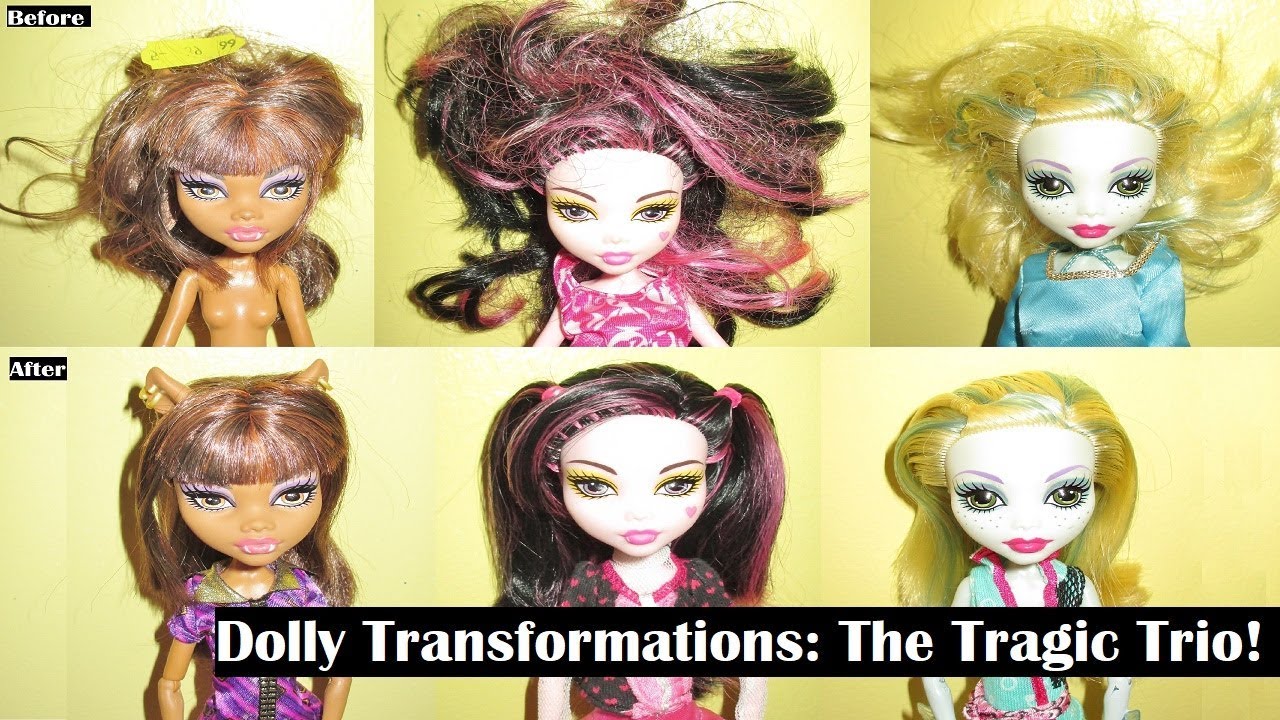 Dolly Transformations The Tragic Trio!