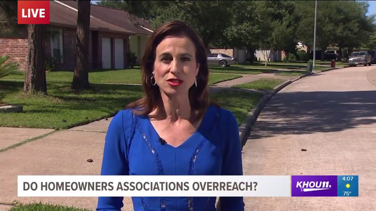 Do homeowners associations overreach?