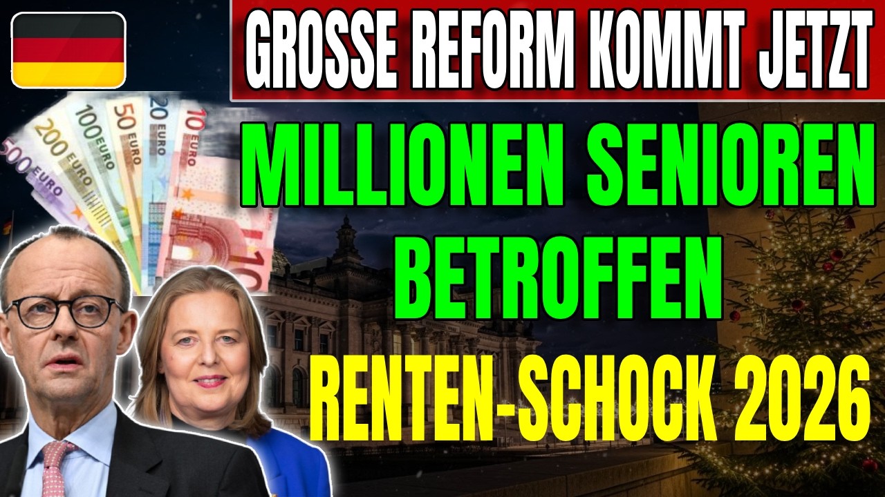 🚨 Rentenschock 2026! | Deutschland steht vor einer umfassenden Reform | Millionen Senioren betroffen