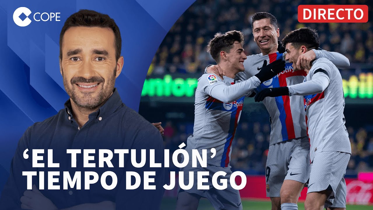 🔴 EL BAR&Ccedil;A, A 11 PUNTOS DEL REAL MADRID | 'El Tertuli&oacute;n', en Tiempo de Juego, con Juanma Casta&ntilde;o