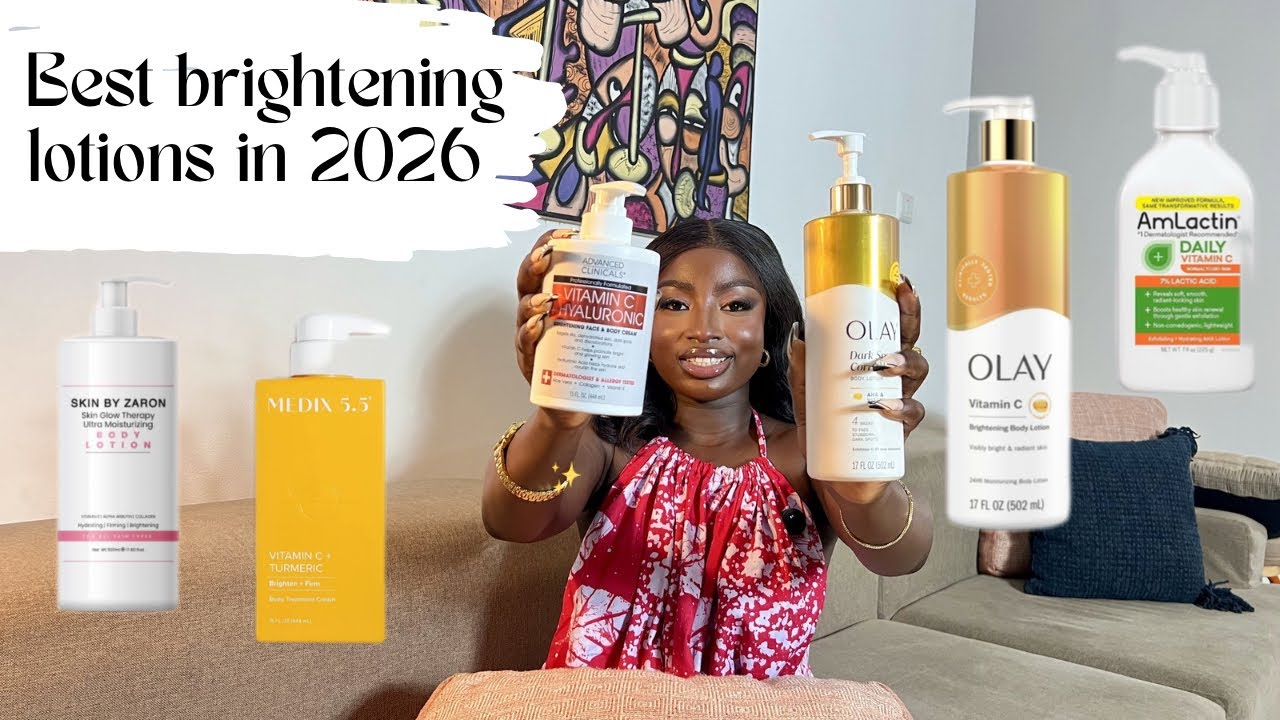 Effective lotions that brighten without bleaching|   Achieve soft, bright & glowing skin ✨