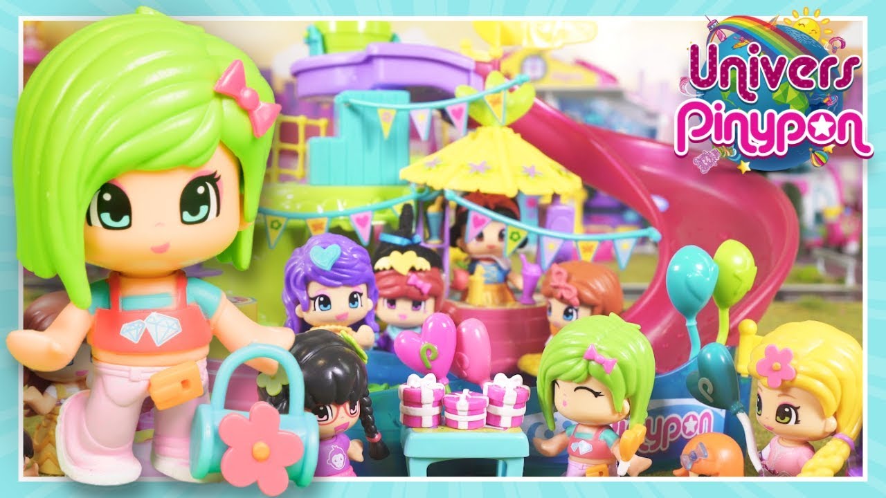 La Bande Pinypon: un anniversaire surprise 🎉 à l'Aquapark! 🌊