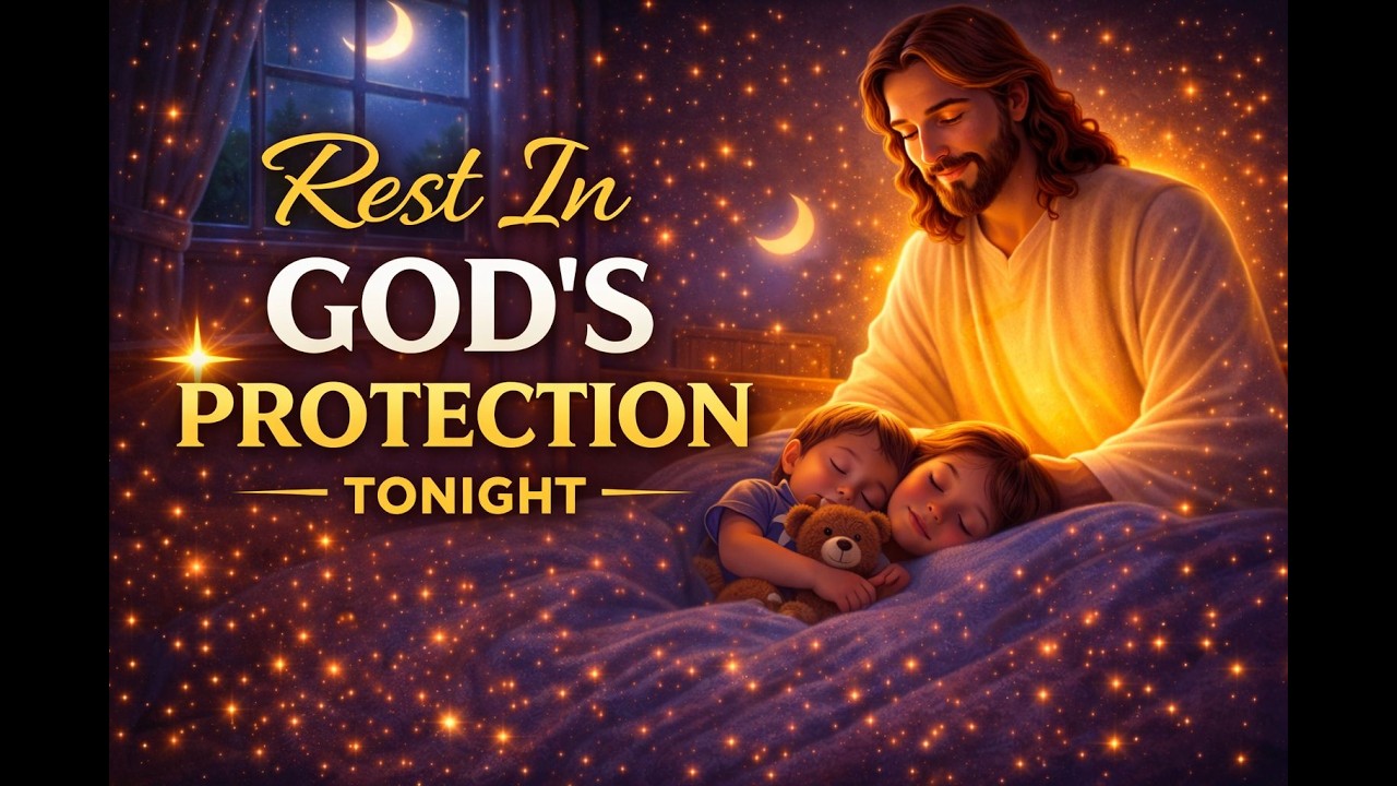 Sleep Peacefully Under God's Protection Tonight 🌙2 Hours of Christian Sleep Music for Deep Rest