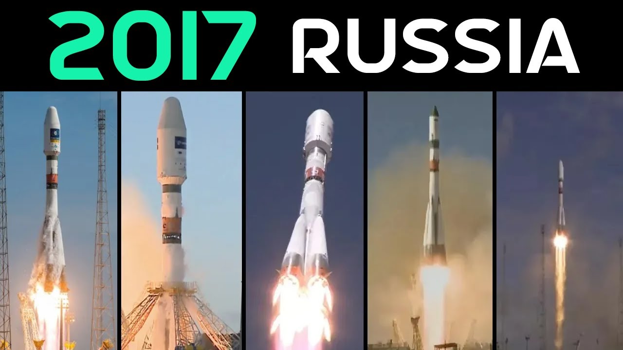 Rocket Launch Compilation 2017 - Russian Rockets