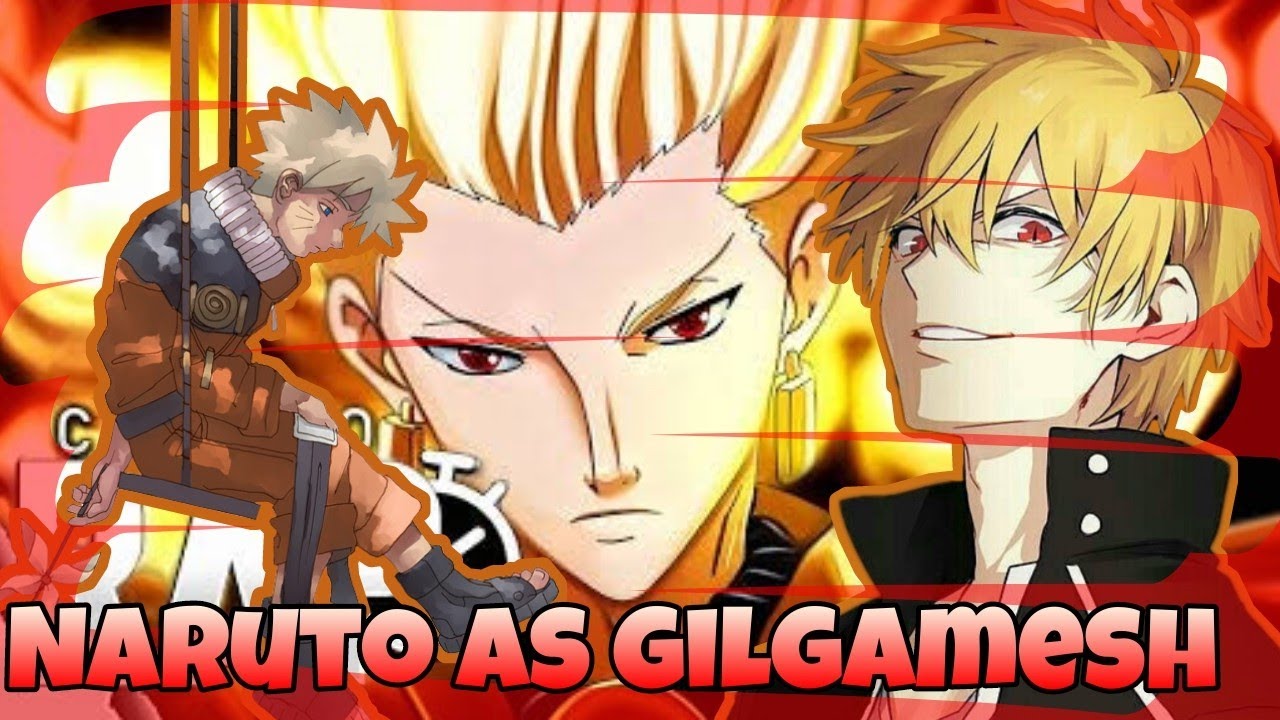 família do Naruto reagindo ao Naruto as gilgamesh