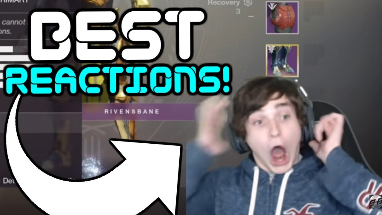 Destiny 2 - Skarrow's Best Stream Reactions of All Time!!