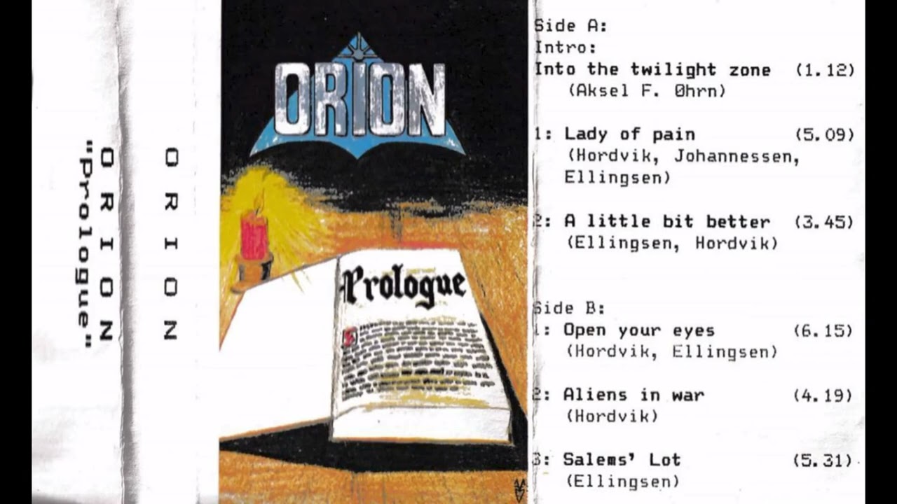 Orion (Heavy metal, Norway) - Prologue (Demo 1991)