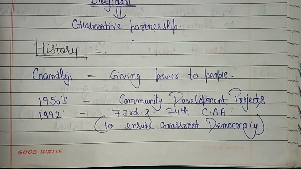 IGNOU MA SOCIOLOGY & POL.SCI || MPA-16 || IMPORTANT TOPICS || Baghidari System