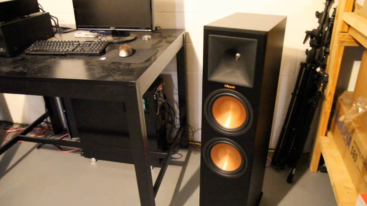 Klipsch RP-280F - Sound Demo with Tascam DR-100mk3