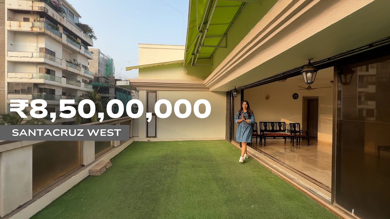 3BHK House Tour with a Private TERRACE | Spacious Living & Outdoor Paradise in Santacruz West,Mumbai