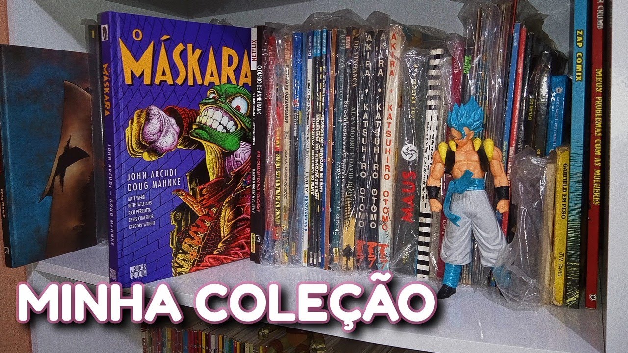 Minha COLEÇÃO de MANGÁS, QUADRINHOS e LIVROS